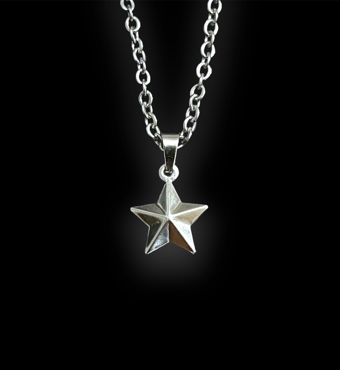 3D Star Necklace