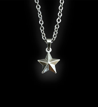 3D Star Necklace