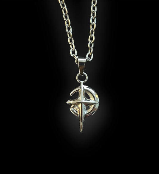 Polaris Moon Star Necklace