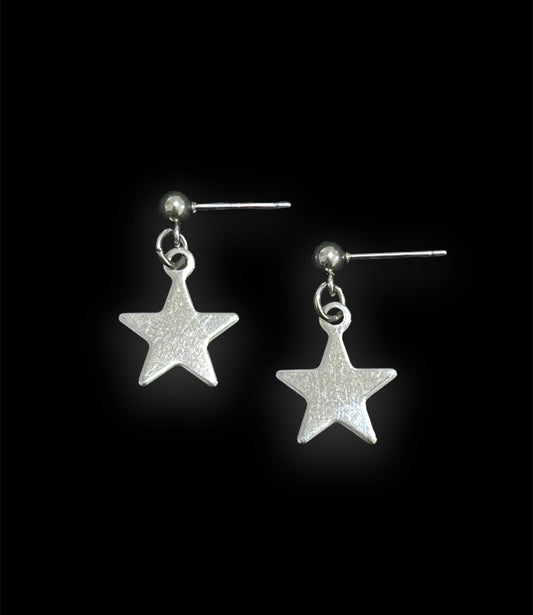 Full Star Stud Earrings