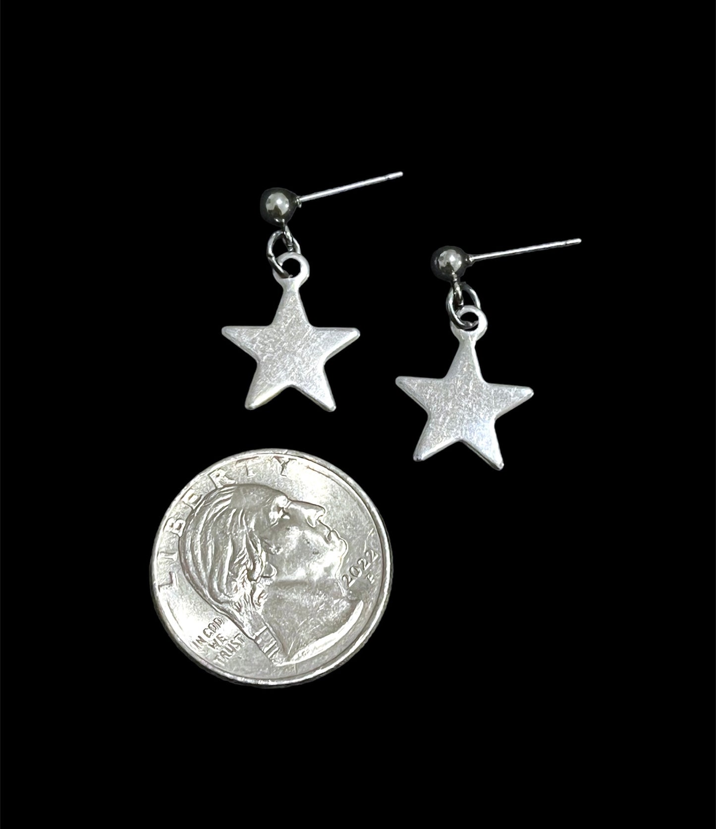 Full Star Stud Earrings