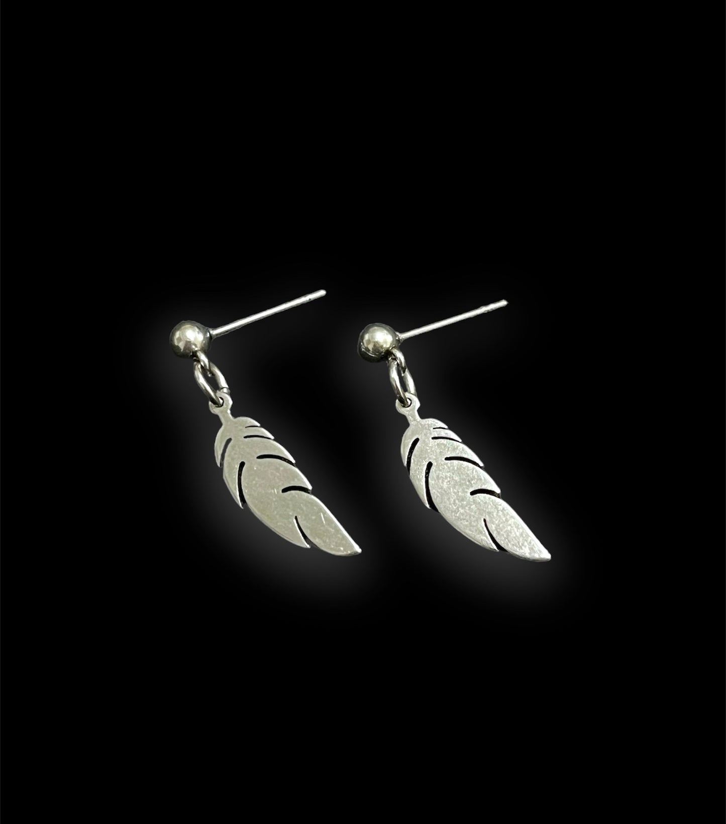 Feather Stud Earrings