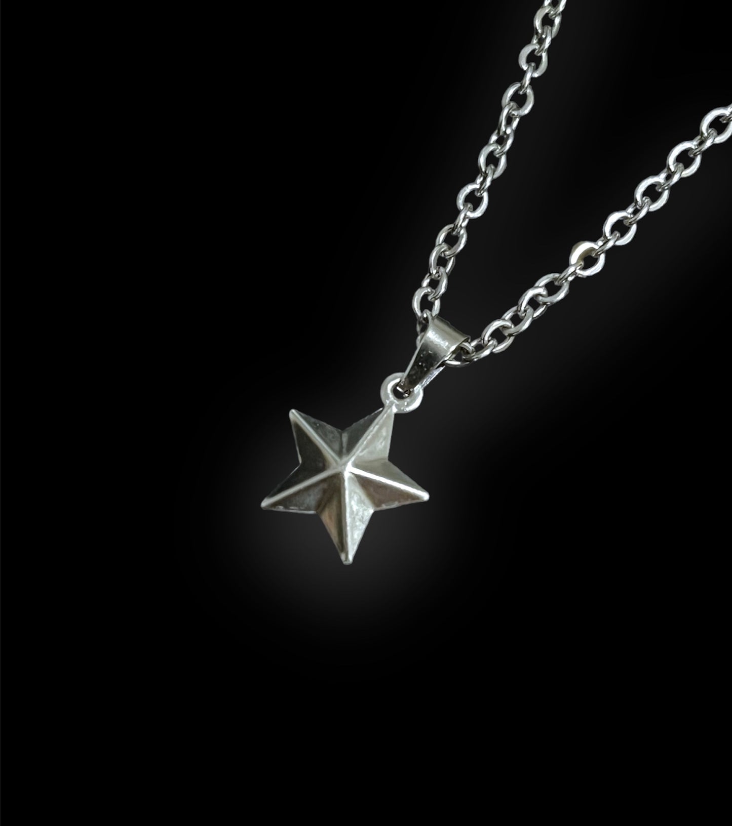 3D Star Necklace