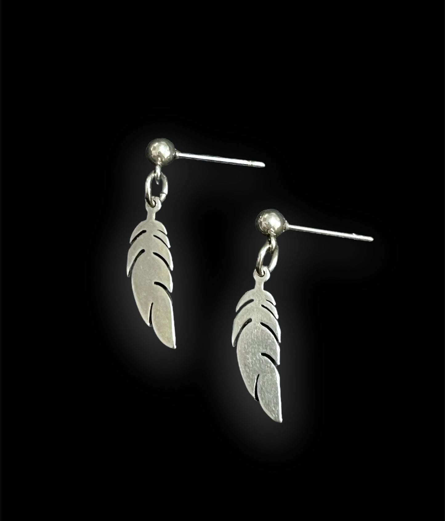 Feather Stud Earrings