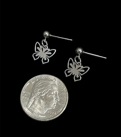 Butterfly Stud Earrings