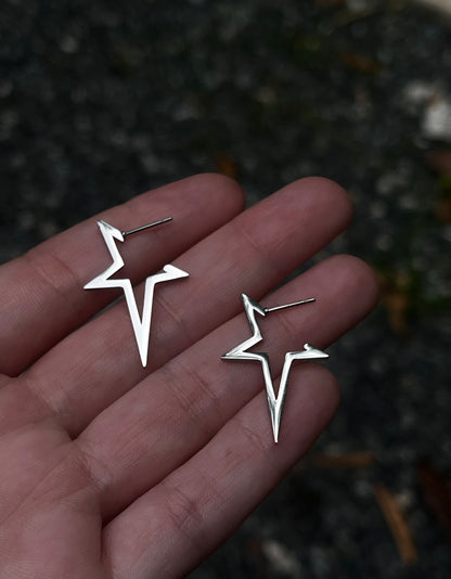 Punk Star Earrings