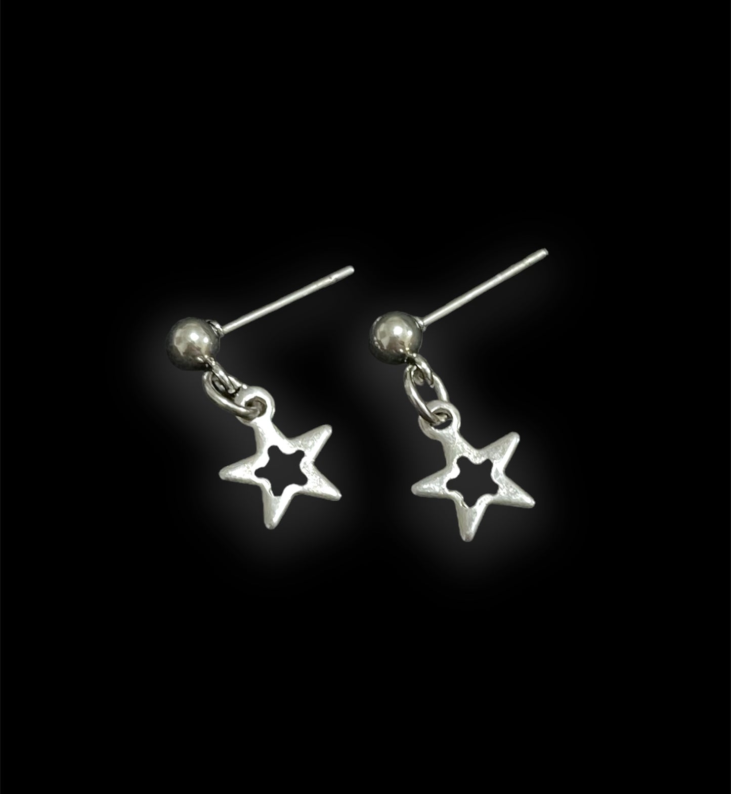 Mini Dangle Star Stud Earring