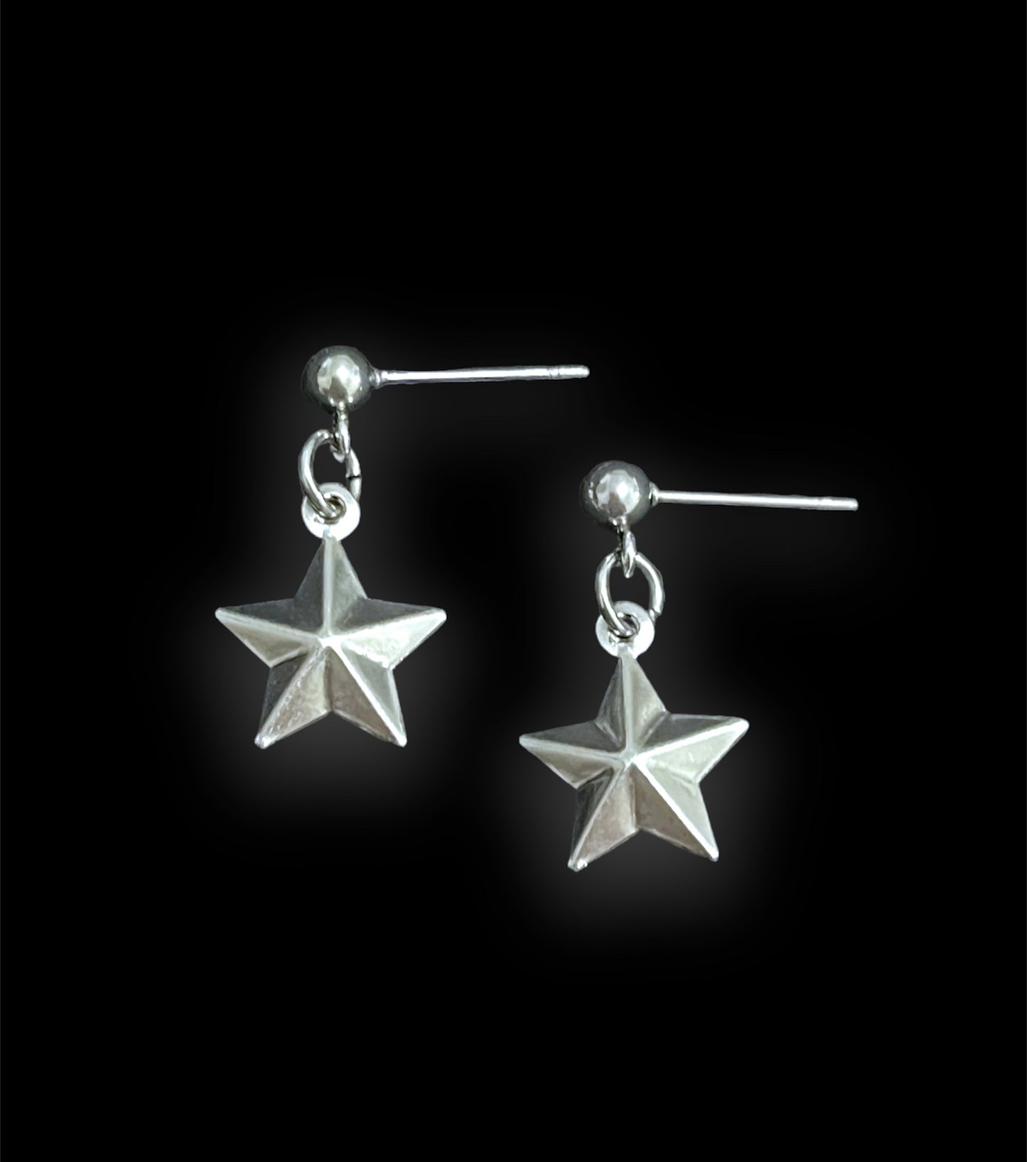 3D Stars Stud Earring