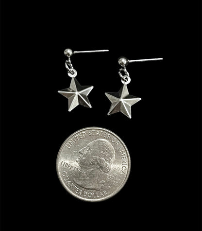 3D Stars Stud Earring