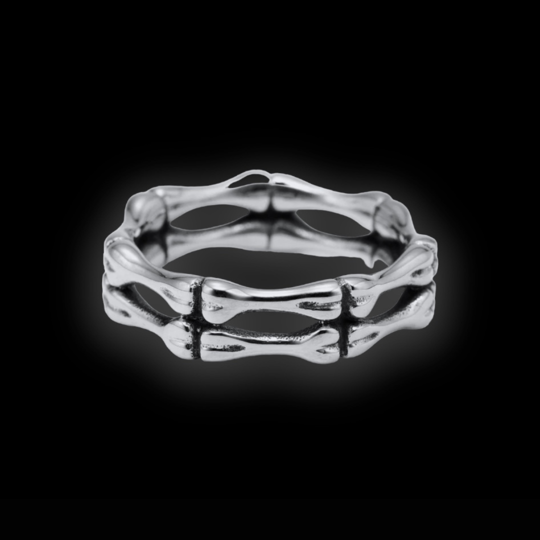 Stacked Bones Ring