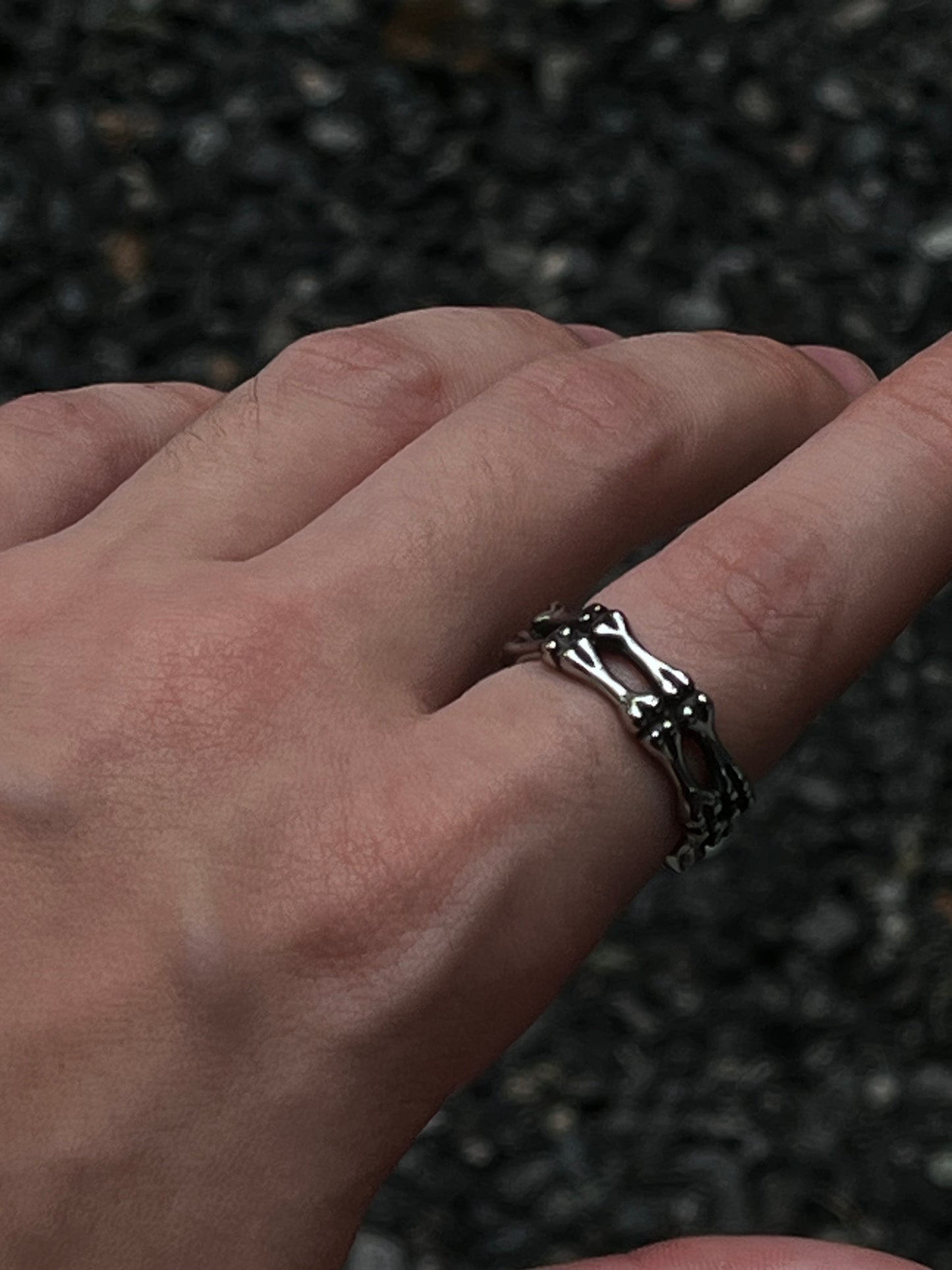 Stacked Bones Ring