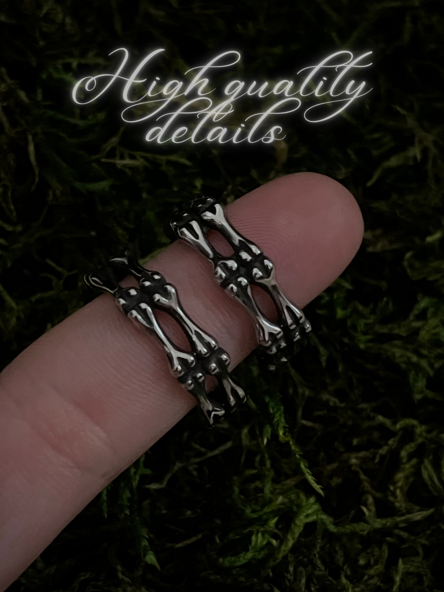 Stacked Bones Ring