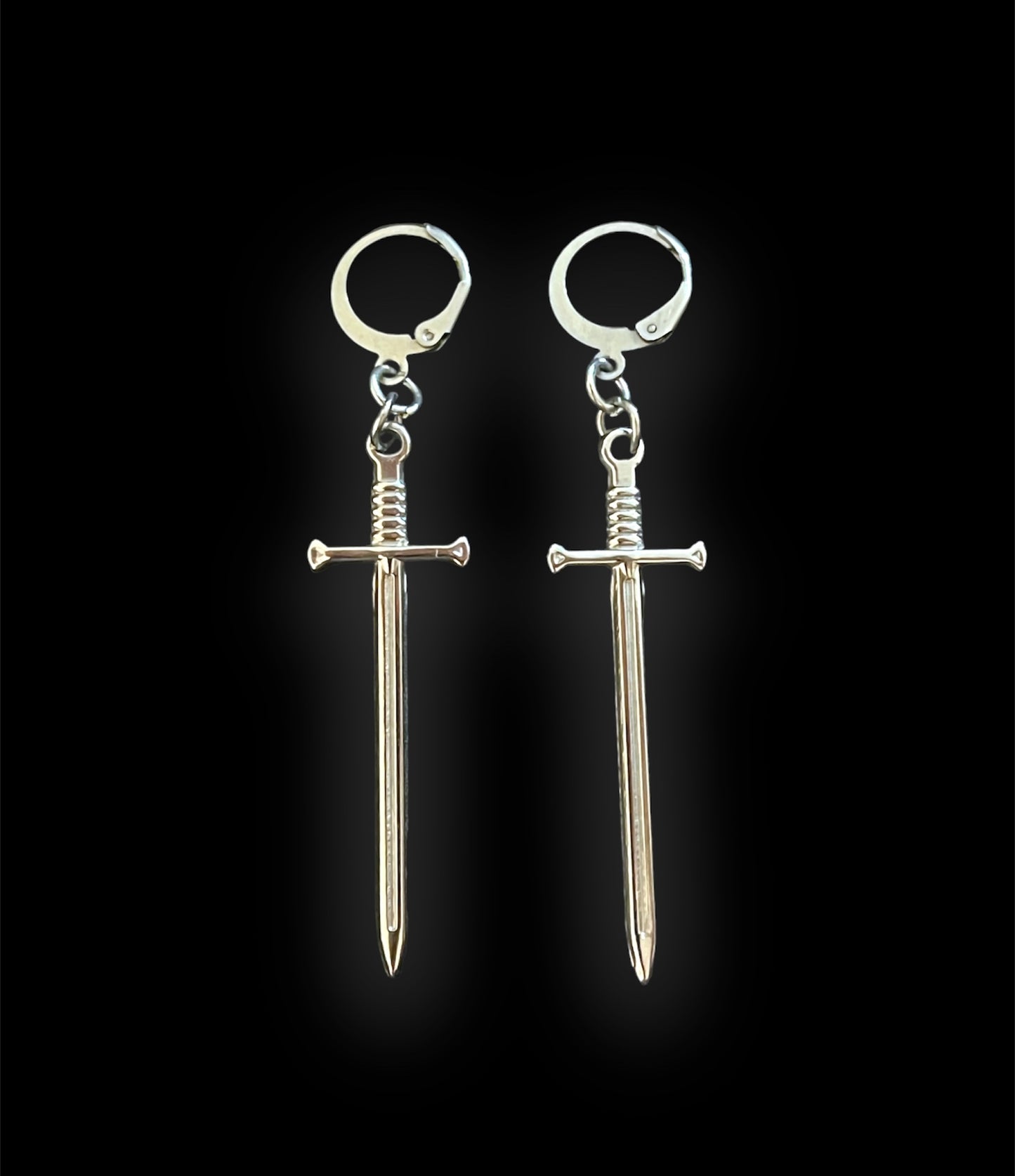 Long Dagger Hoops