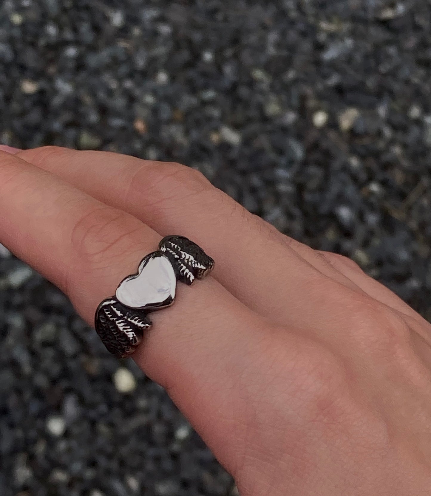 Flying Heart Ring