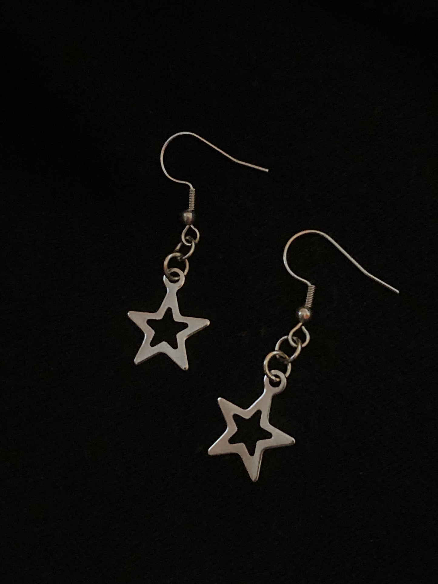 Star Hook Earrings