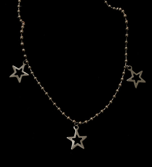 Tri Stars Necklace