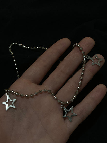 Tri Stars Necklace