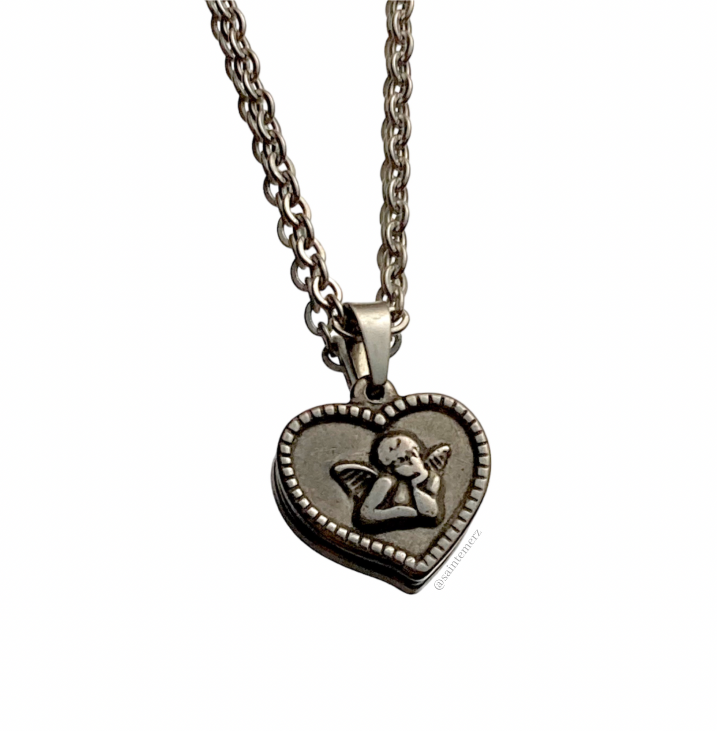 Hearted Angel Necklace